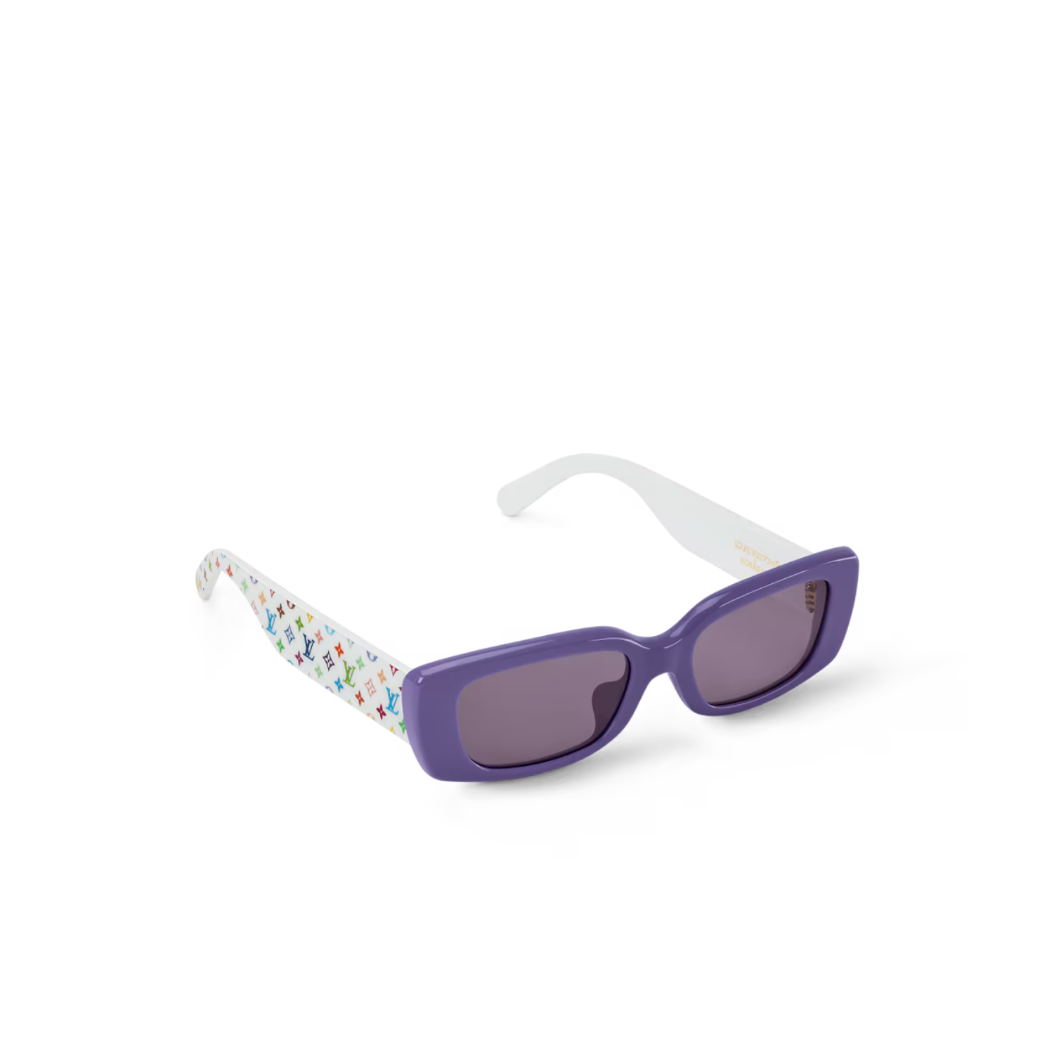 L0vis Vvtt0n LV x TM Multigram Cat Eye Sunglasses Purple For Women Z2711W