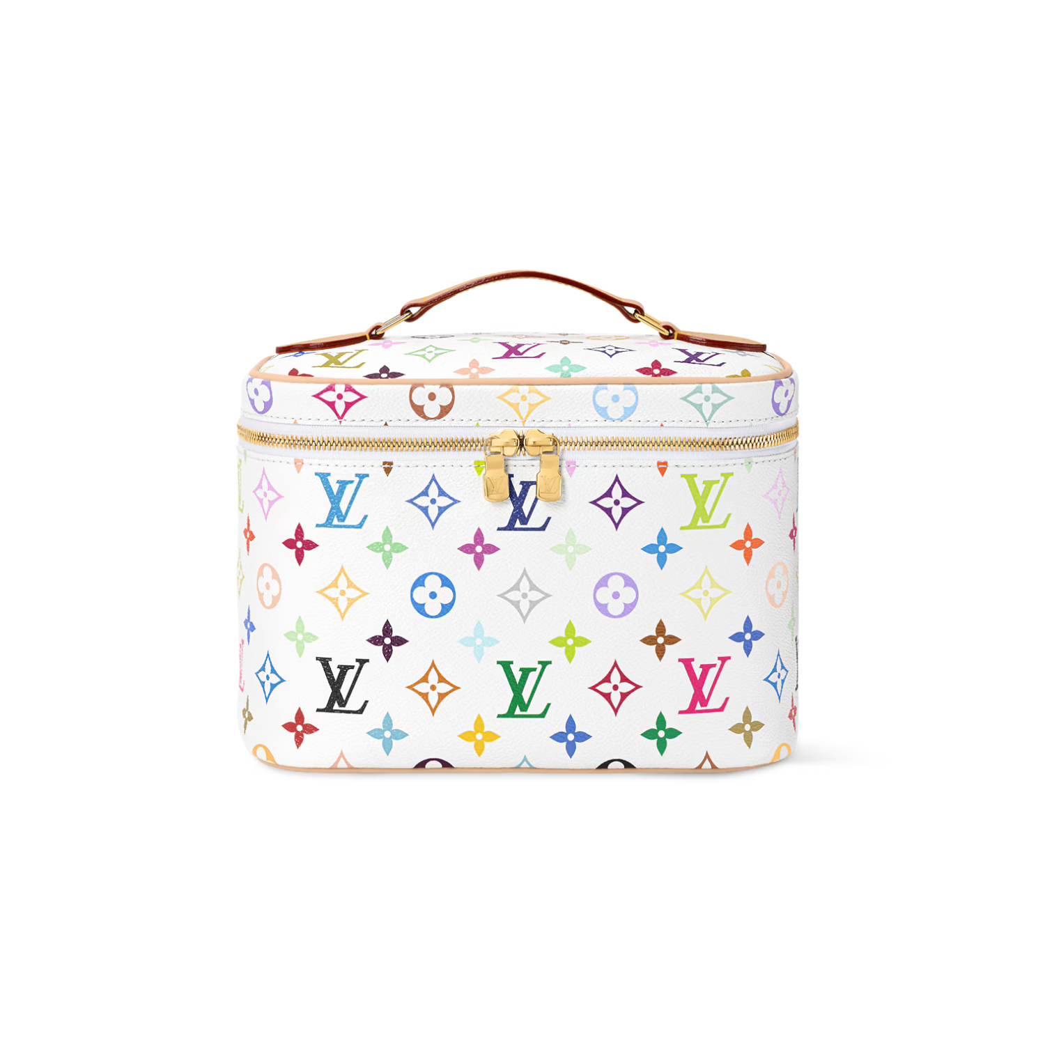 L0vis Vvtt0n LV x TM Nice BB Bag 9.4in/ 24cm Multicolored Gold Hardware For Women M28340