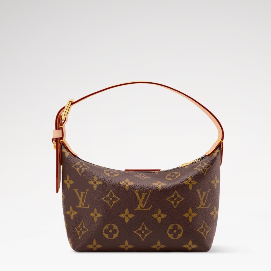 L0vis Vvtt0n Pochette Hills Shoulder Bag 7.3in/ 18.5cm Monogram Gold Hardware For Women M27509