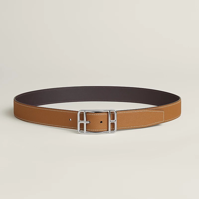 H**me5 Cape Cod 32mm Reversible Belt Macassar/ Brown For Men H012222UKAA085