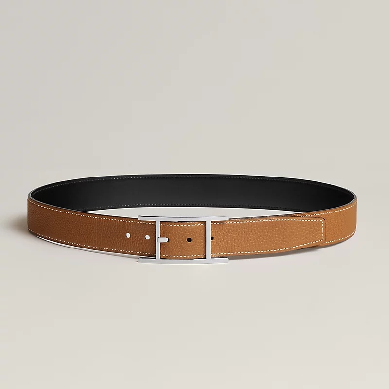 H**me5 Quentin 32mm Reversible Belt Noir/ Brown For Men H054550CKAA085