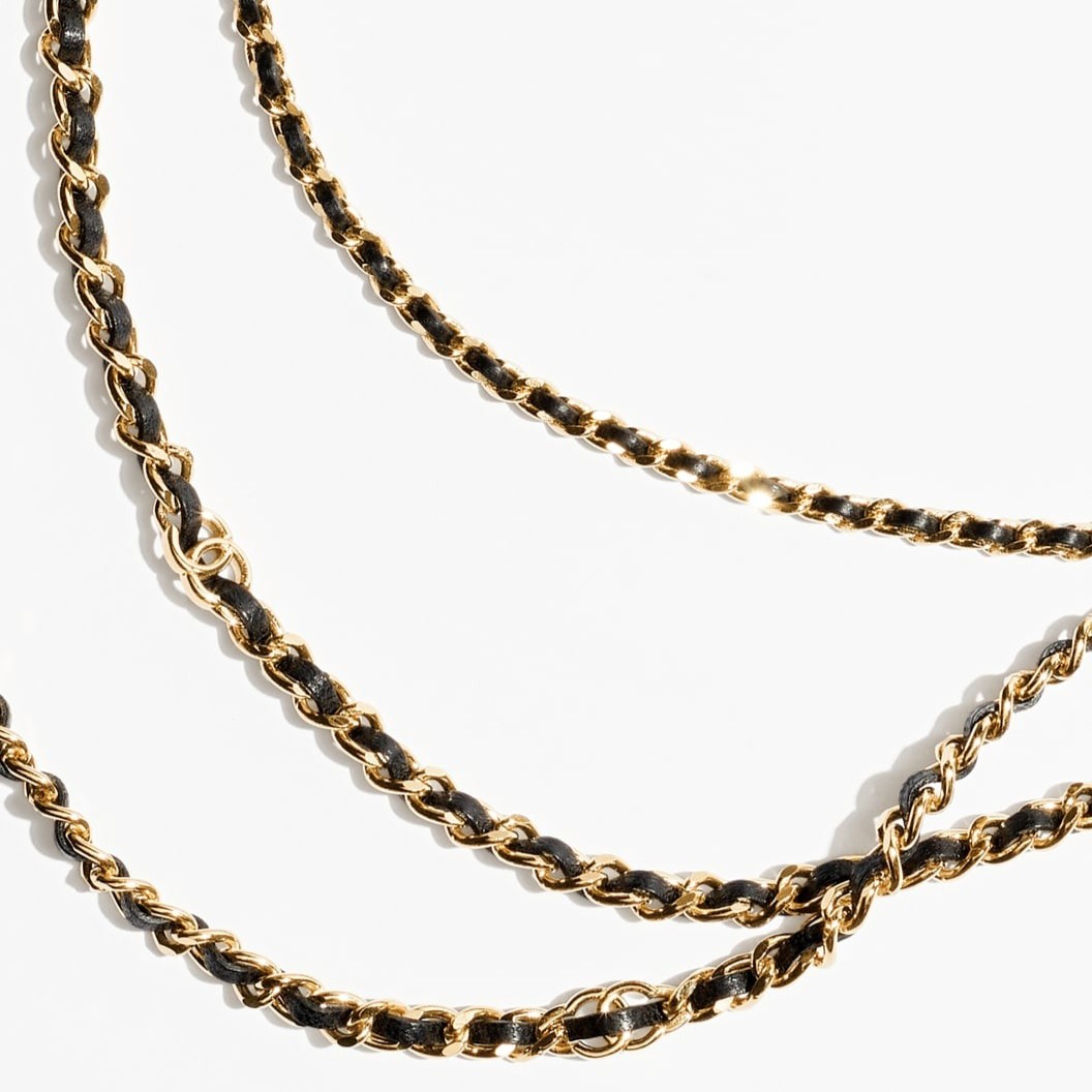 Ch**el Necklace Gold Hardware For Women ABH241-B23469-U7516