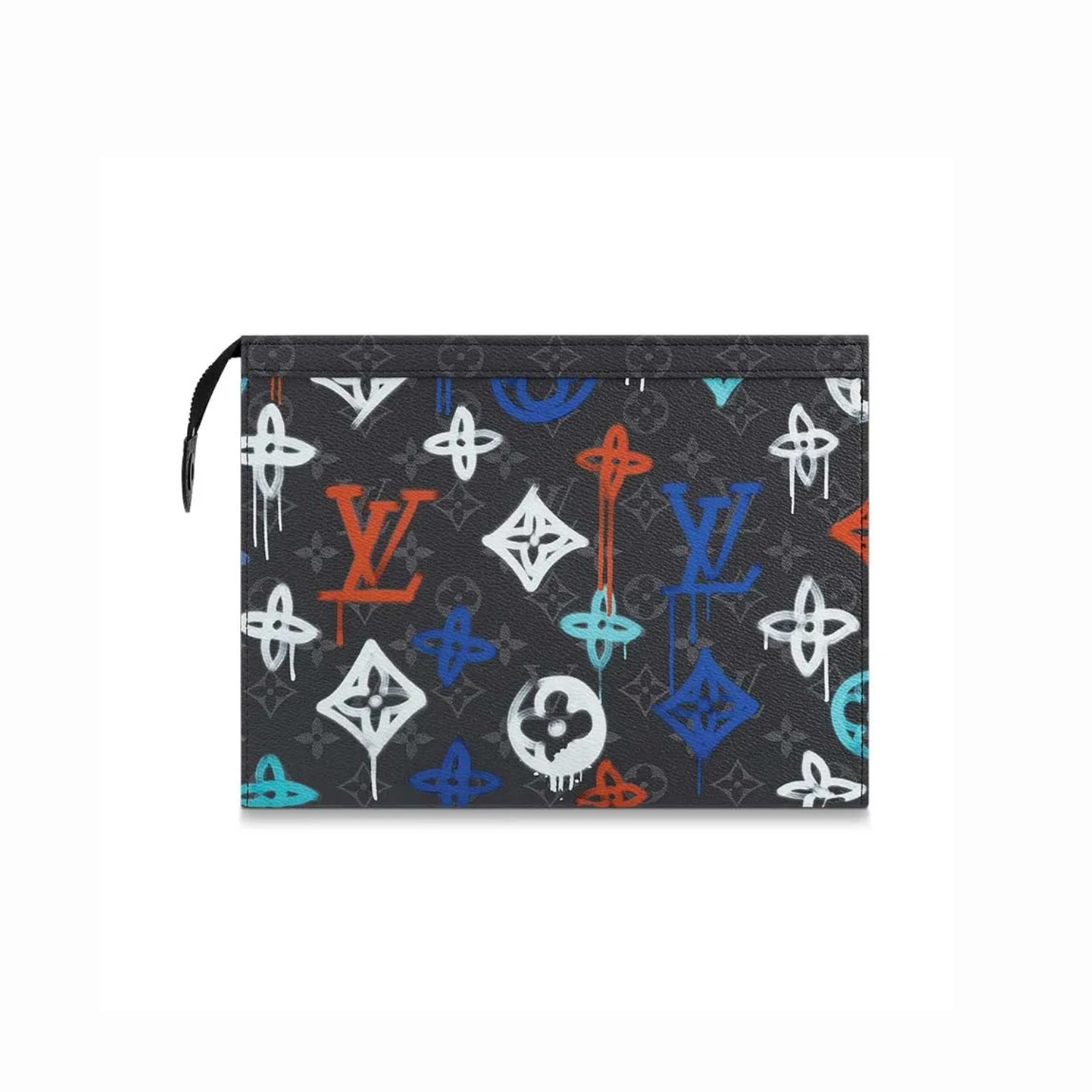 Pochette Voyage Monogram Pattern Black For Men 10.6in/27cm M81803