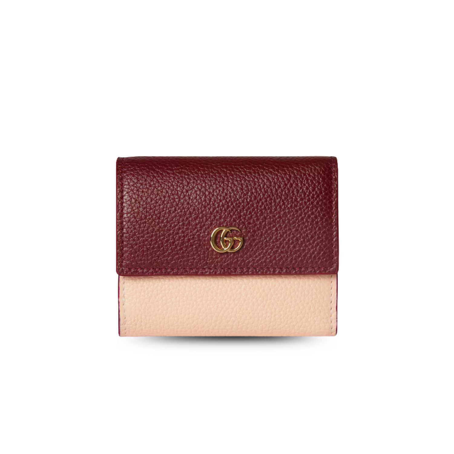 Gvc*1 Bi-Color GG Marmont Mini Wallet Rosso Ancora Red/Pink For Women 3.9in/10cm 837957 AAE5F 6259