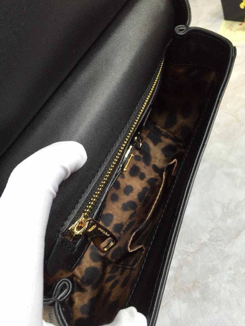 Dolce & Gabbana Sicily Bag In Leopard-Print Pony Hair Multicolour For Women 10.2in/26cm DG