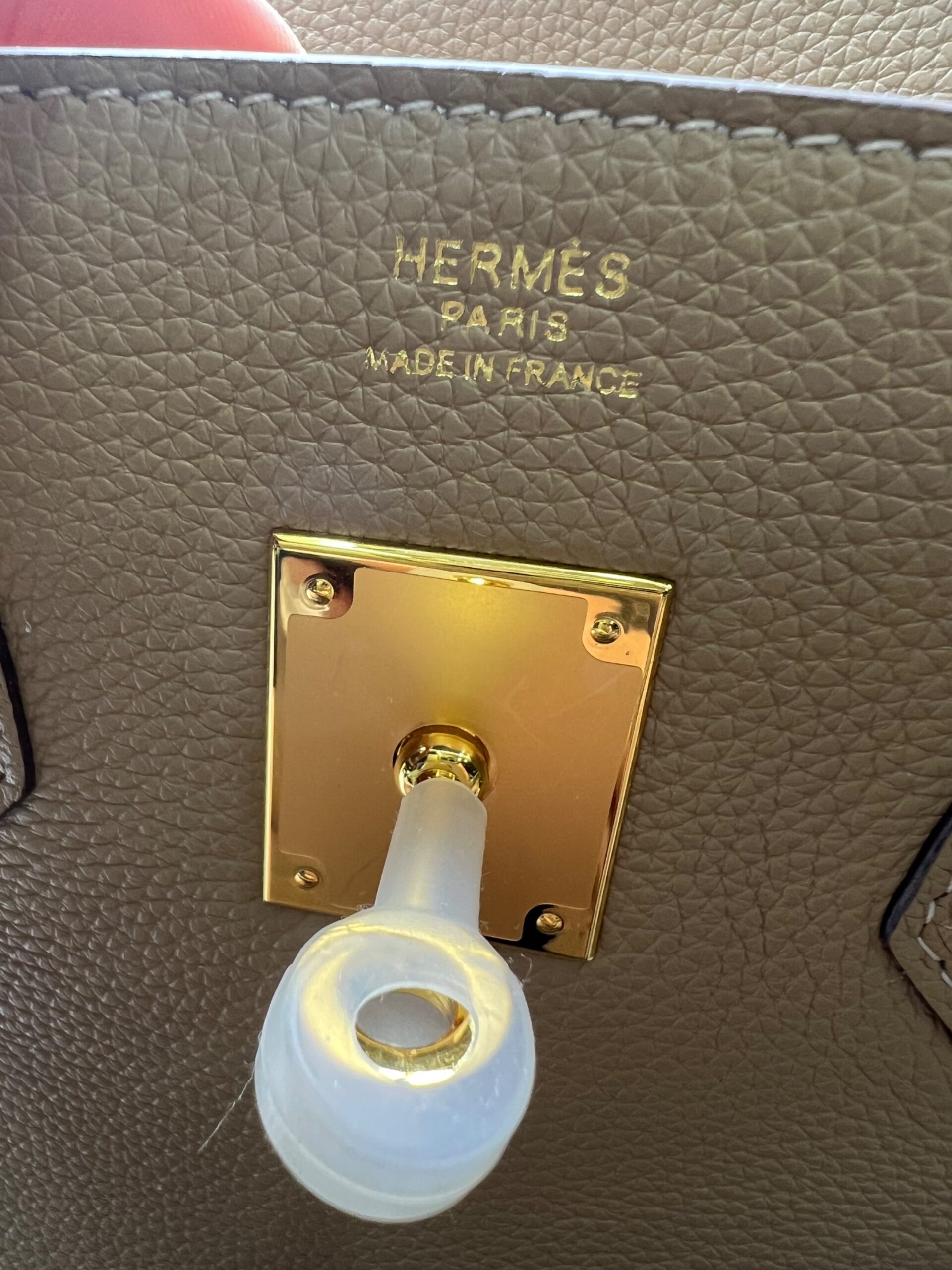 H**me5 Birkin 30 Beton Togo Light Brown For Women 30cm / 11.8in