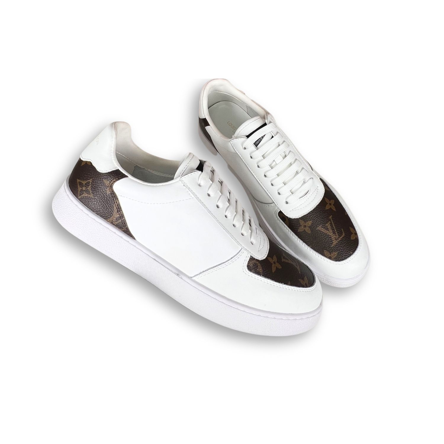 L0vis Vvtt0n Rivoli Sneaker Brown And White For Men LV