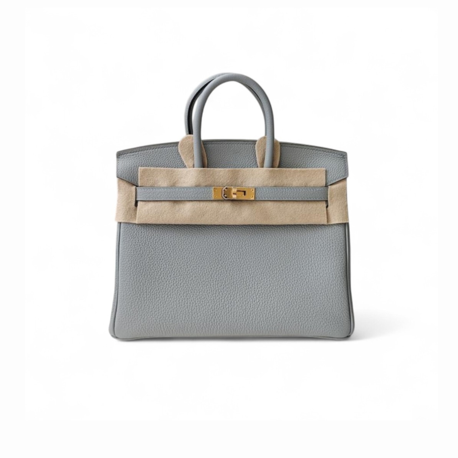 H**me5 Birkin 25 Beton Togo Light Blue For Women 25cm / 9.8in