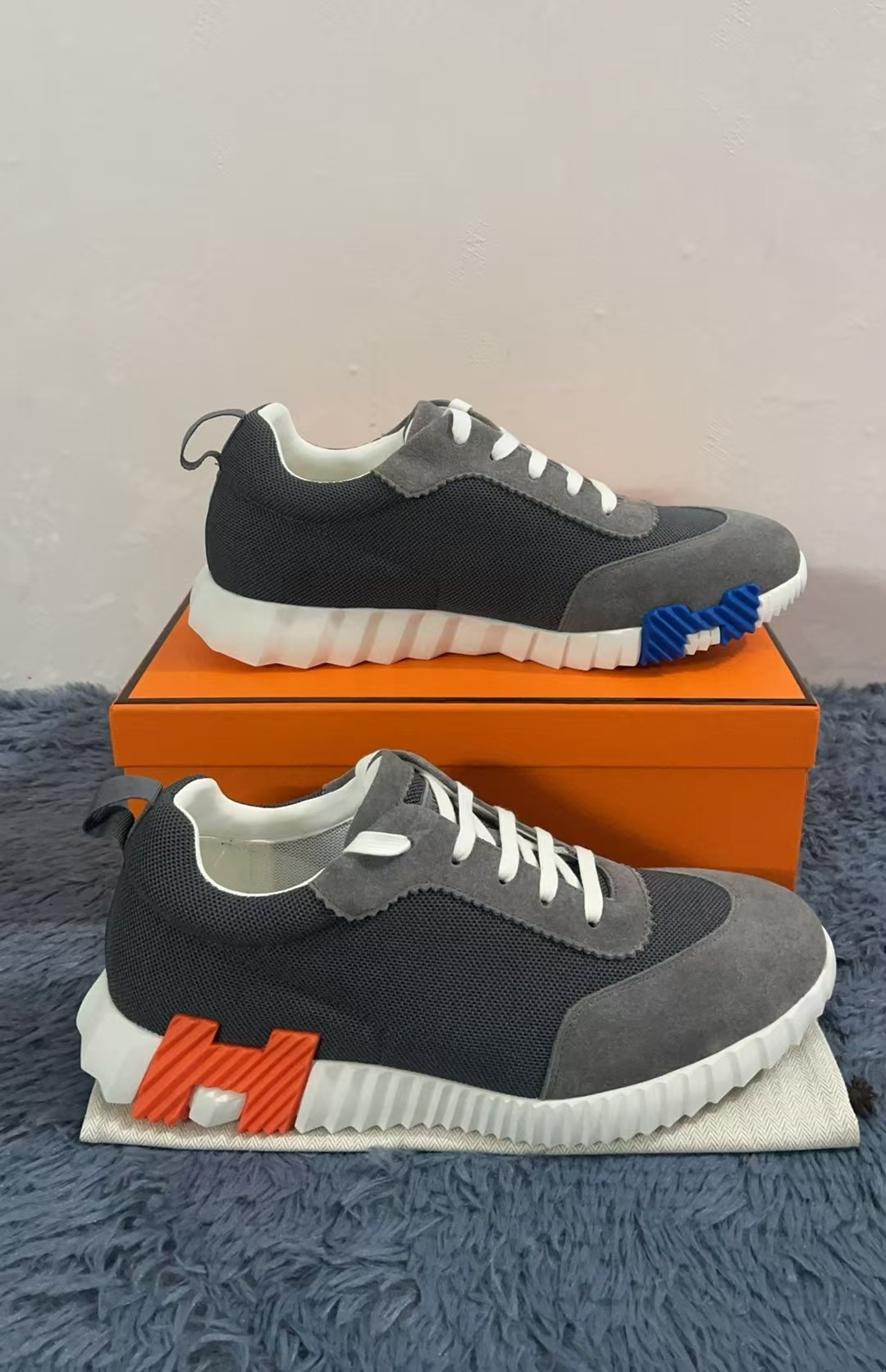 H**me5 Bouncing Sneaker Grey For Men H202934ZHM5420