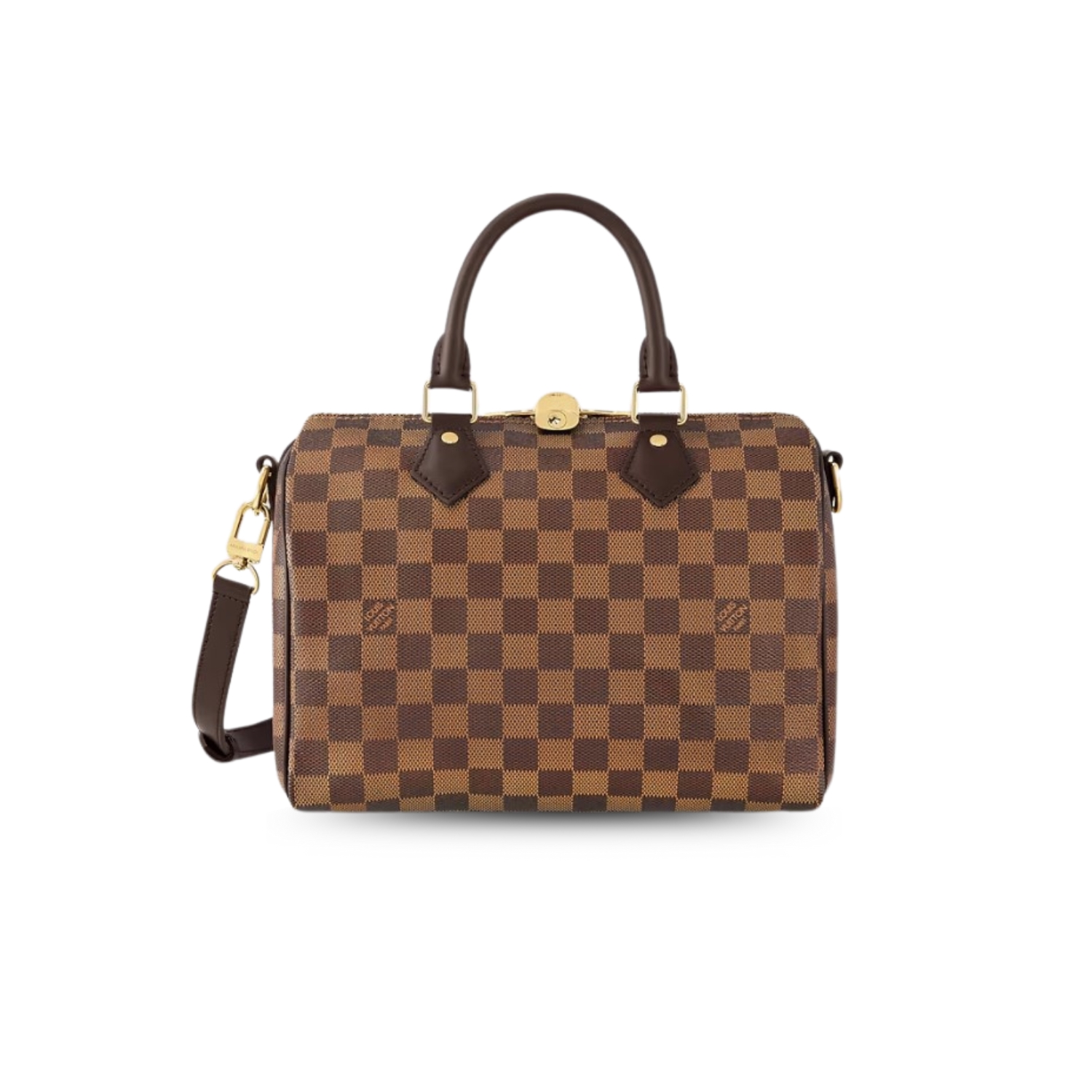 L0vis Vvtt0n Speedy Bandouliere 25 Damier Ebene Canvas For Women, Women’s Handbags, Shoulder And Crossbody Bags 9.8in/25cm LV N40575