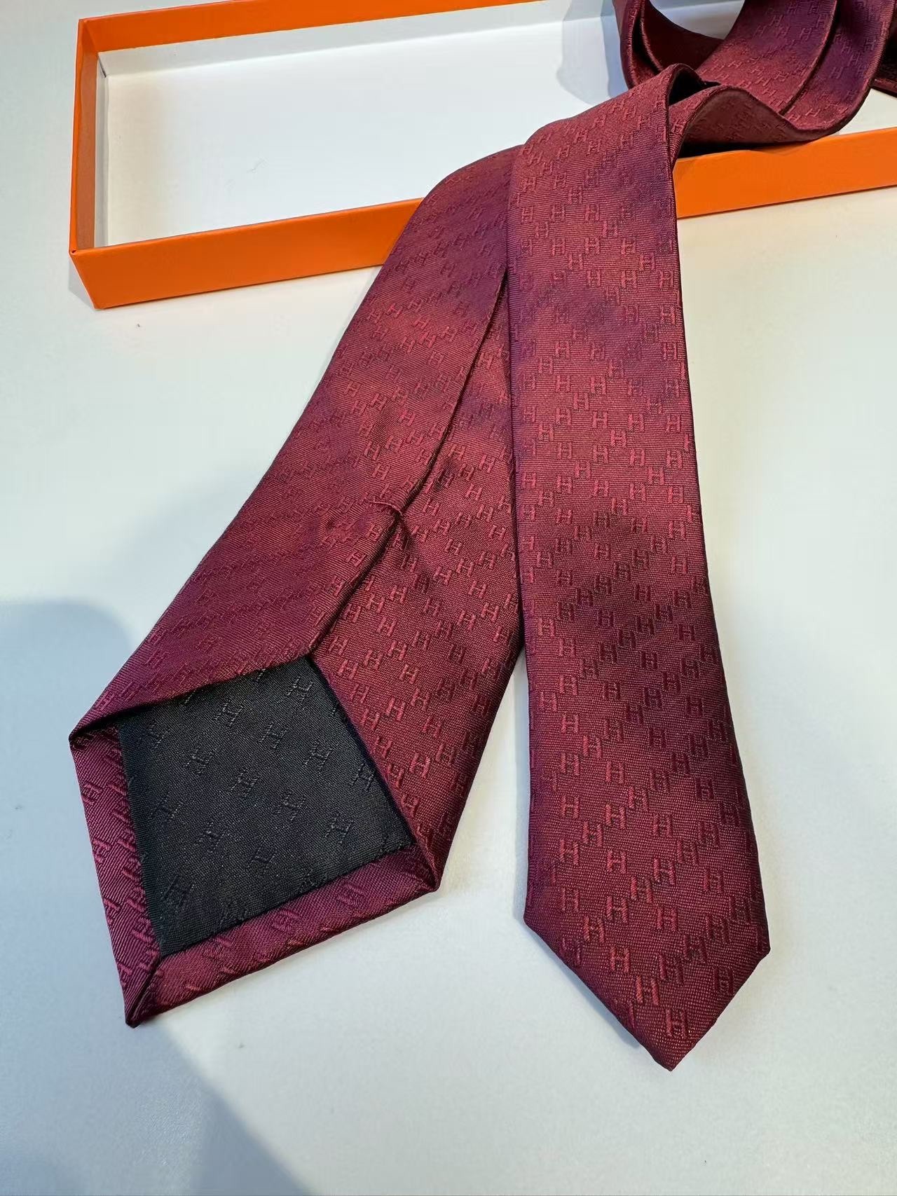 H**me5 Faconnee H Tie Red For Men