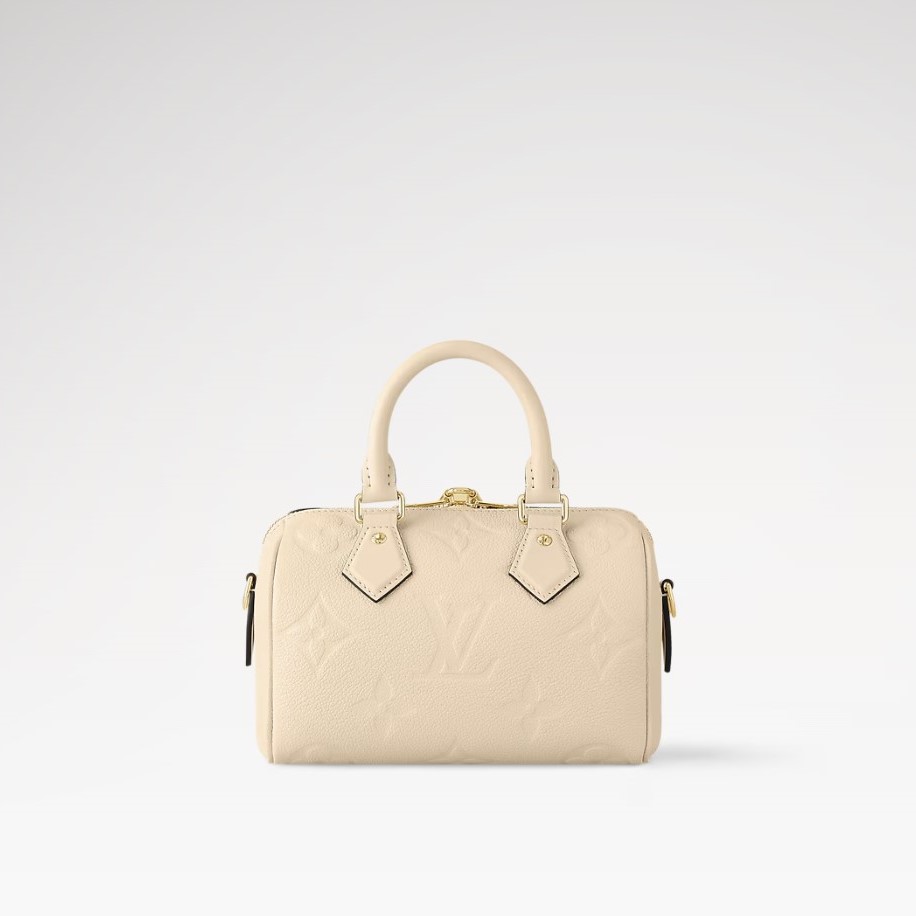 L0vis Vvtt0n Speedy Bandouliere 20 Beige For Women‎ 8.1in/20.5cm M58954