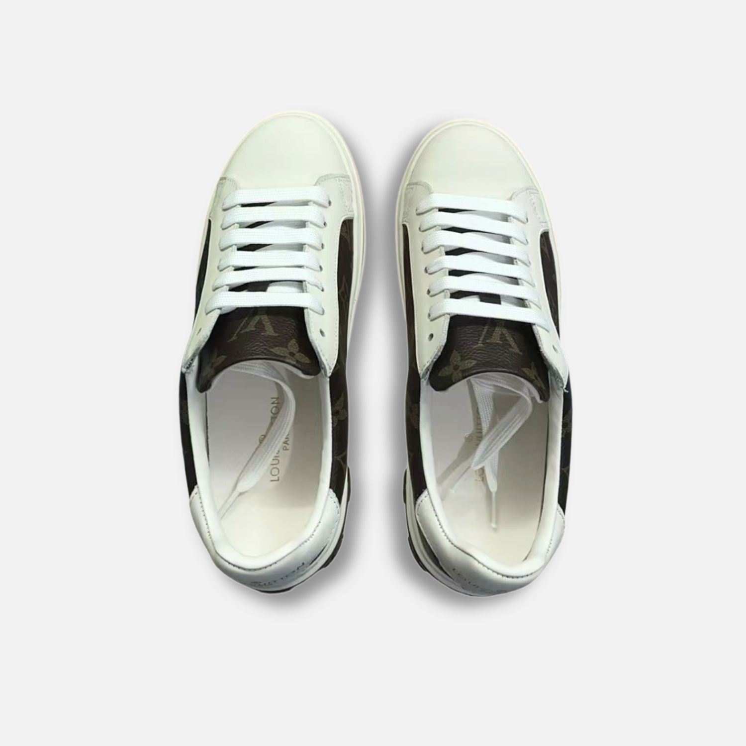 L0vis Vvtt0n Time Out Sneaker White/Brown For Women LV
