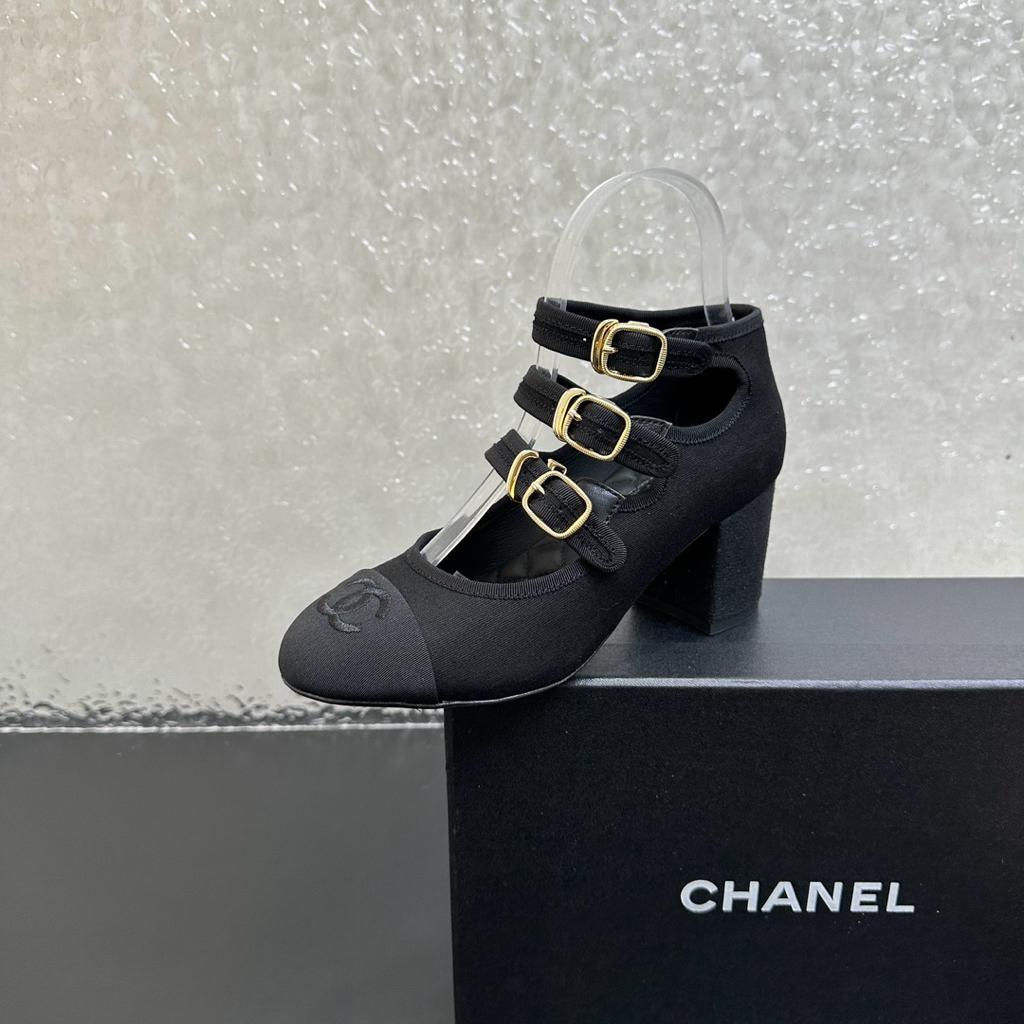 Ch**el Mary Janes Black For Women G46477-B19617-94305