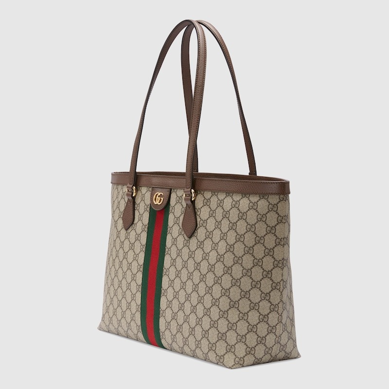 [True-to-ORIGINAL] Gvc*1 Ophidia GG Medium Tote Bag Beige For Women 15in/38cm 631685 96IWB 8745