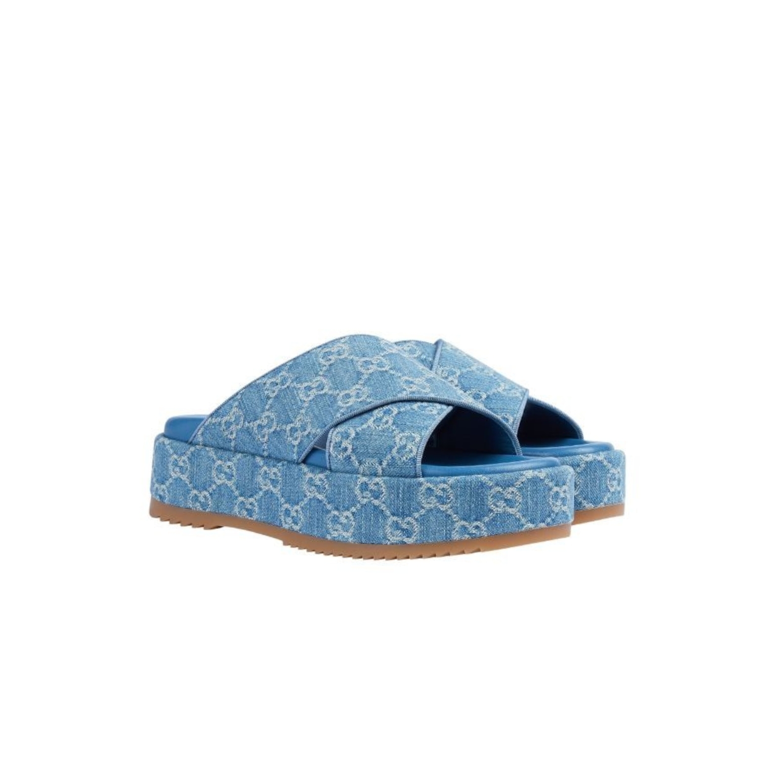 Gvc*1 Women GG Platform Slide Sandal For Women – ‎771560 FACUO 4646
