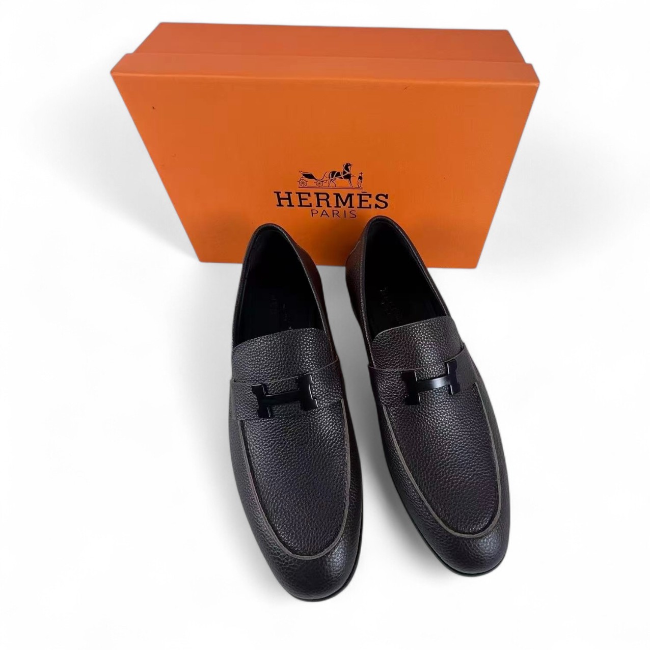 H**me5 Paris Loafer Marron Ebene For Men