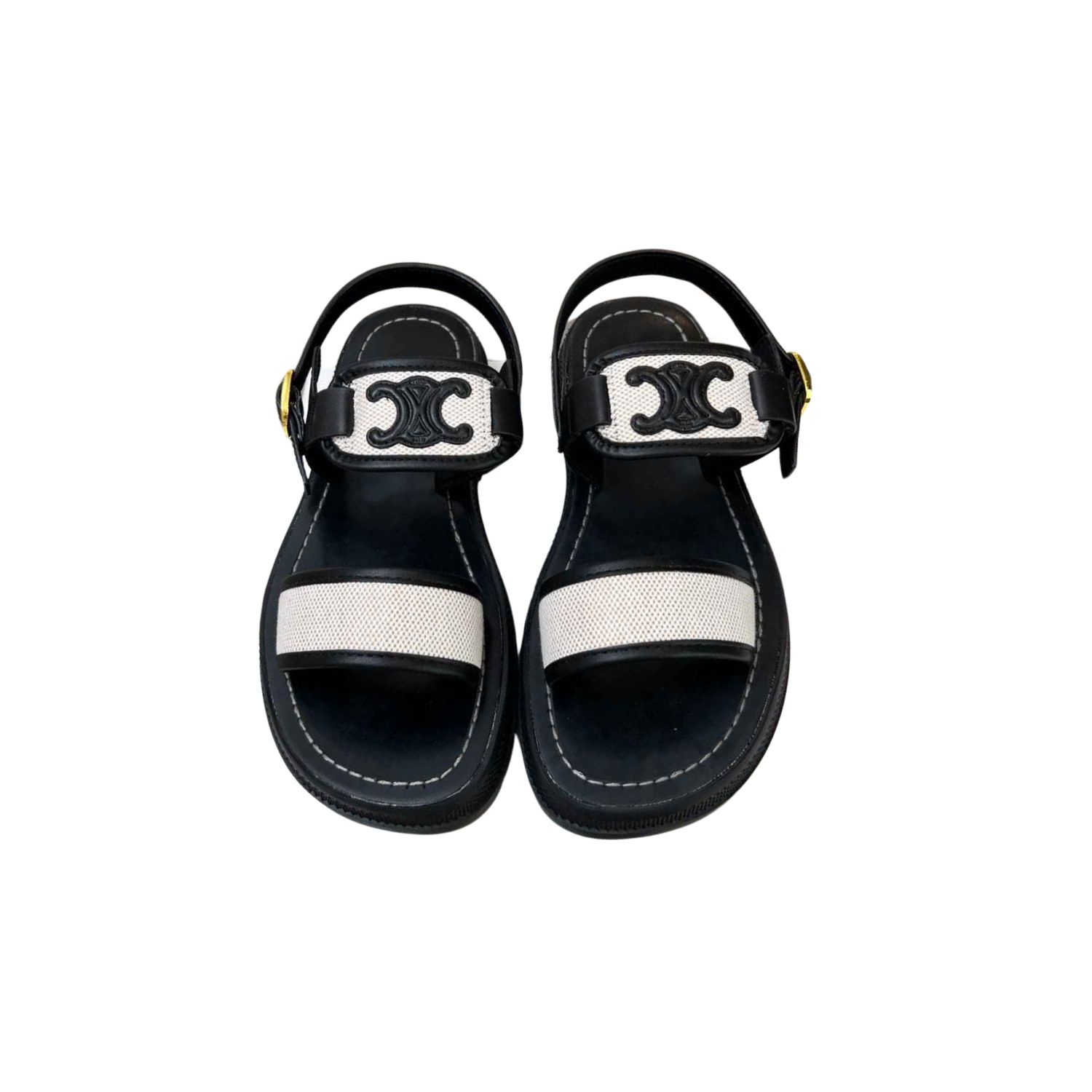 Ce1i*e Clea Triomphe Sandal Black For Women