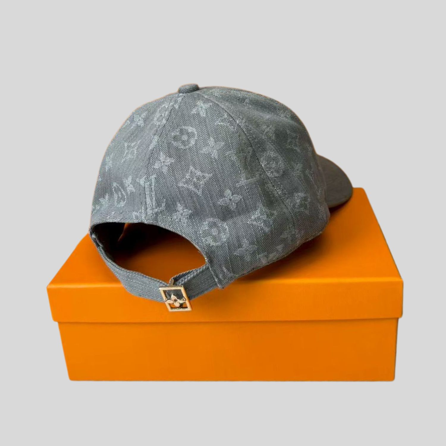L0vis Vvtt0n Denim Cap Grey For Women M7943M