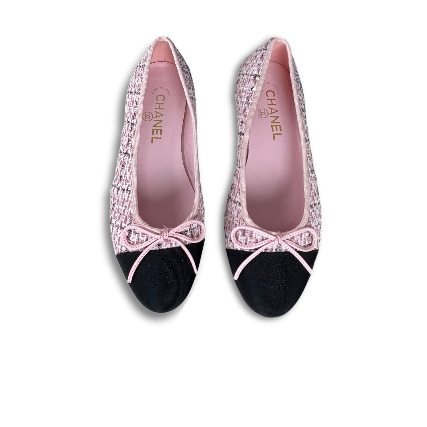 Ch**el Ballet Flats Pink For Women