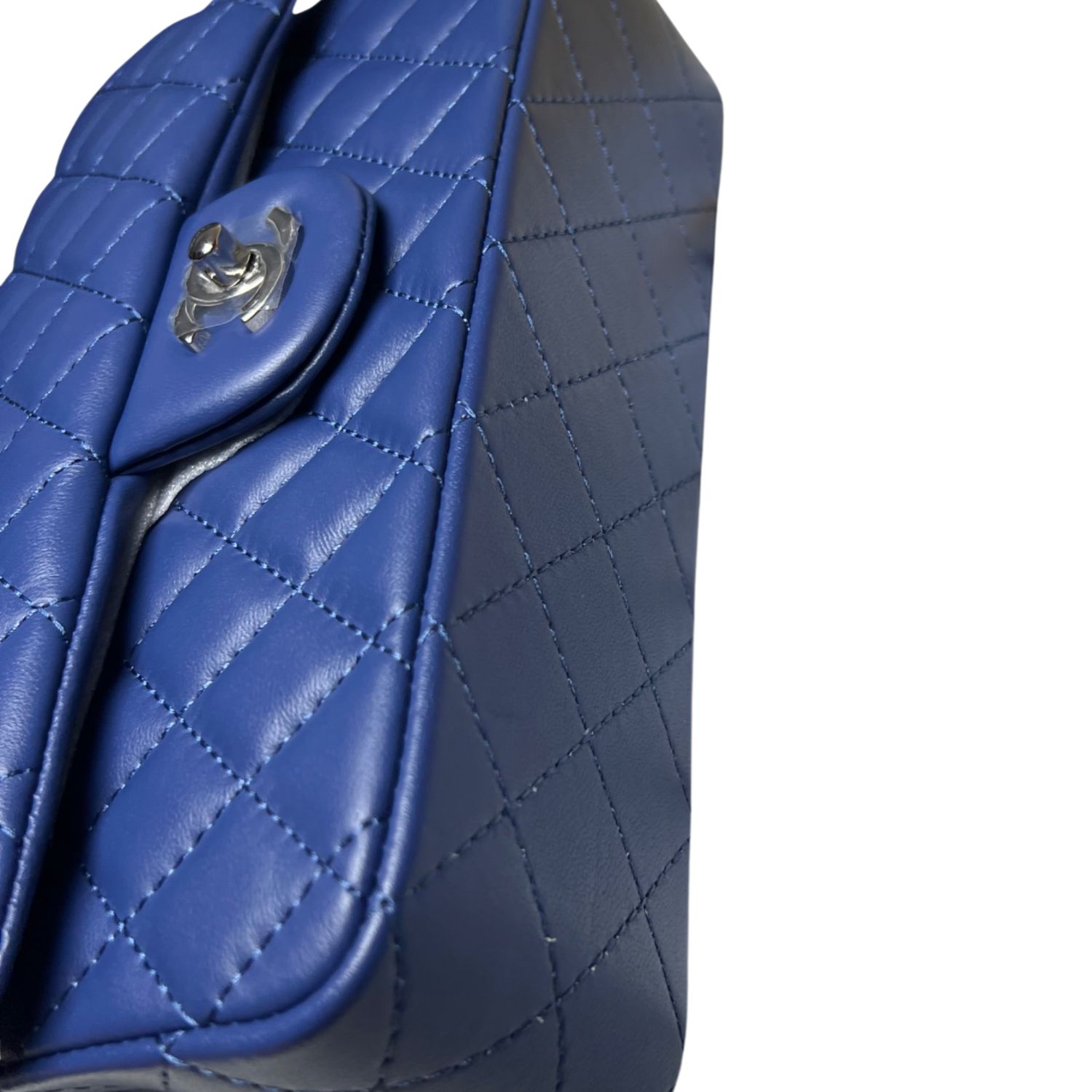 Ch**el Classic Handbag Navy Blue For Women, Women’s Bags, Shoulder And Crossbody Bags 10.2in/26cm A01112