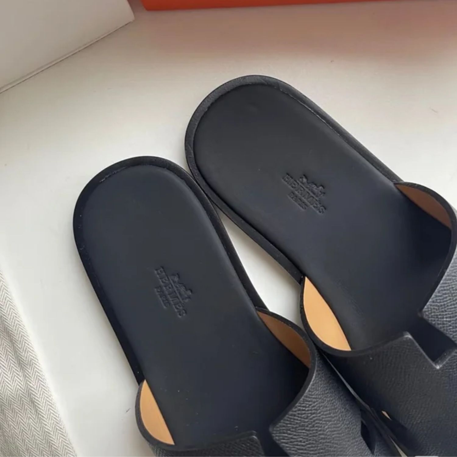 H**me5 Izmir Sandal Black For Men H041141ZH01425