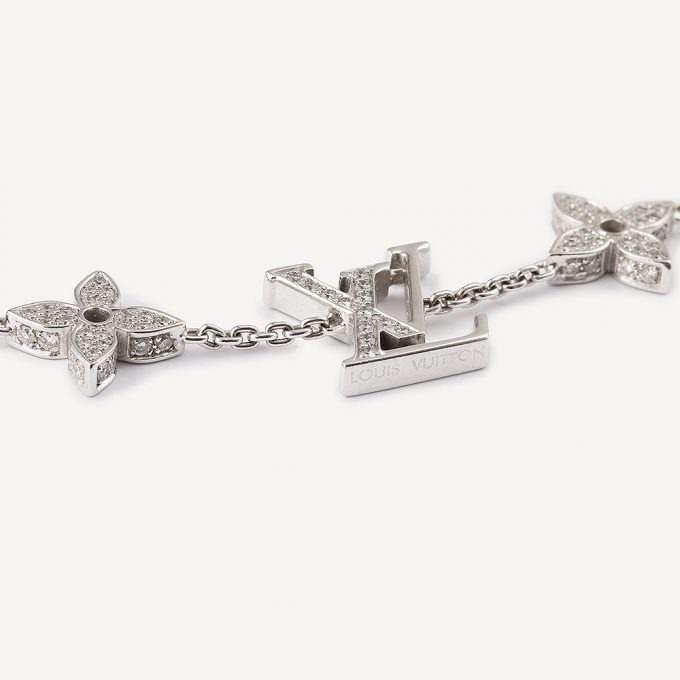L0vis Vvtt0n Idylle Blossom Bracelet Silver For Women