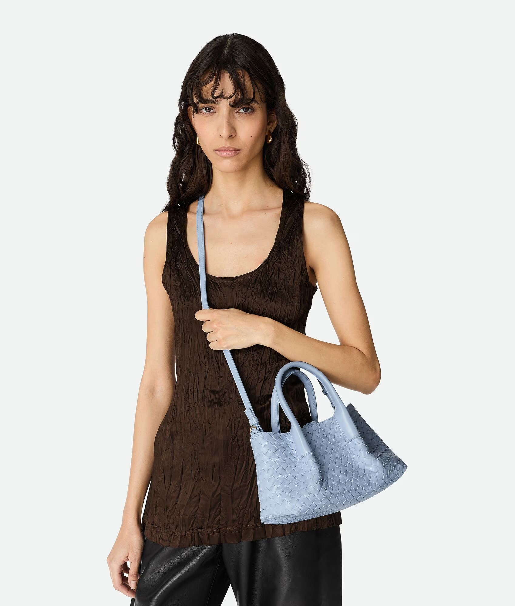 [True-to-ORIGINAL] B0tt*ga Ven*ta Small Pinacoteca Lunar For Women 24cm/9.4in – 819004V5AG11456