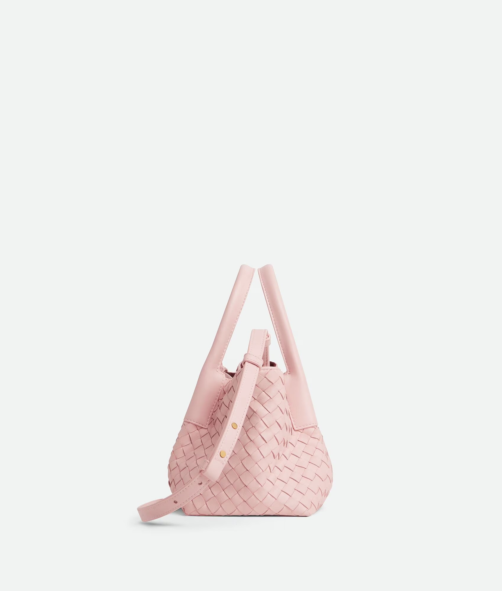 [True-to-ORIGINAL] B0tt*ga Ven*ta Small Pinacoteca Rose For Women 24cm/9.4in – 819004V5AG16873