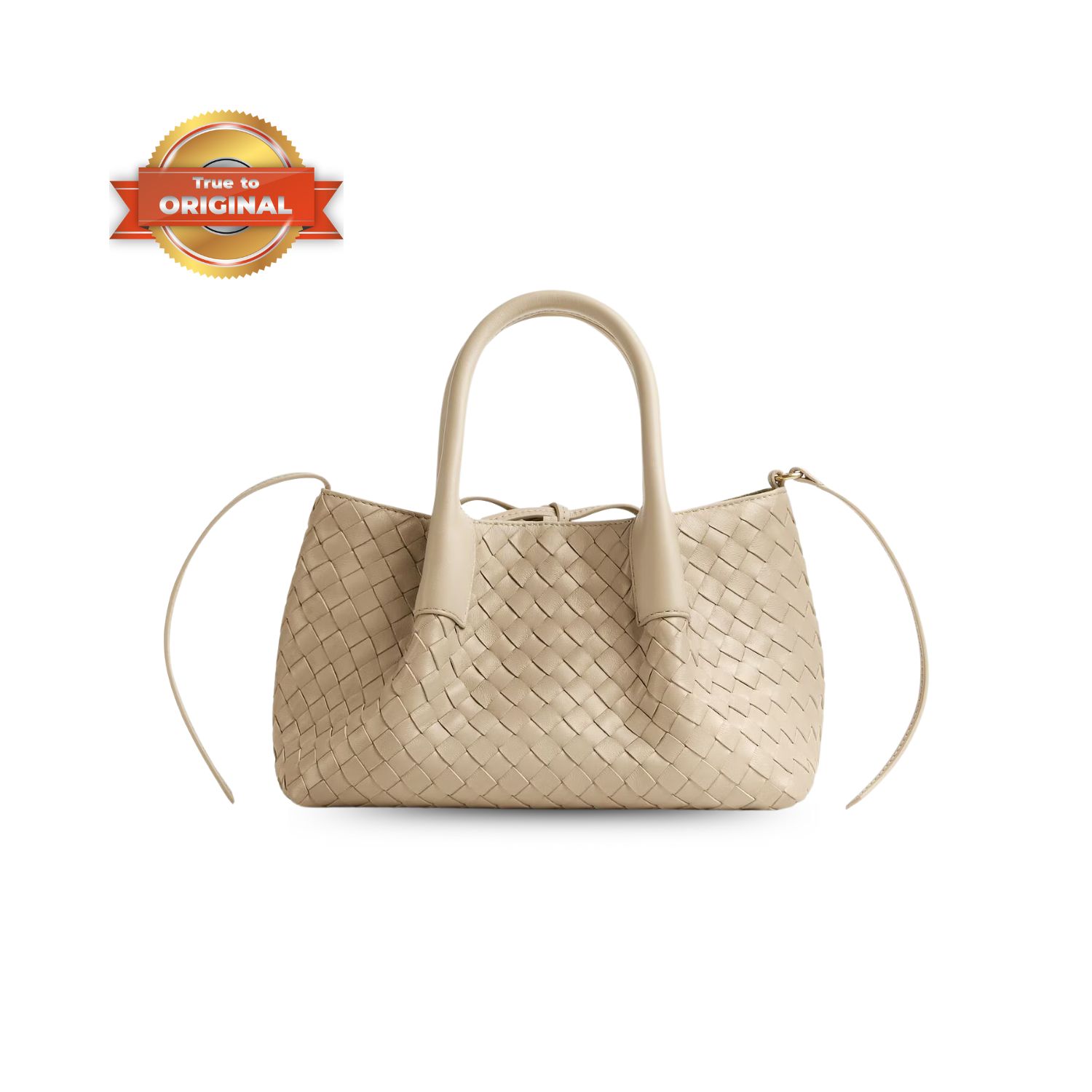 [True-to-ORIGINAL] B0tt*ga Ven*ta Small Pinacoteca Ecru For Women 24cm/9.4in – 819004V5AG19631