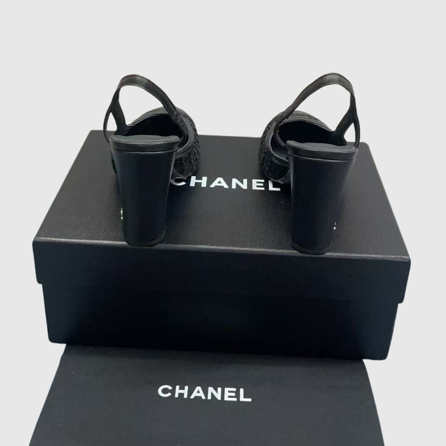 Ch**el Slingbacks Black For Women G45509-B20352-94305