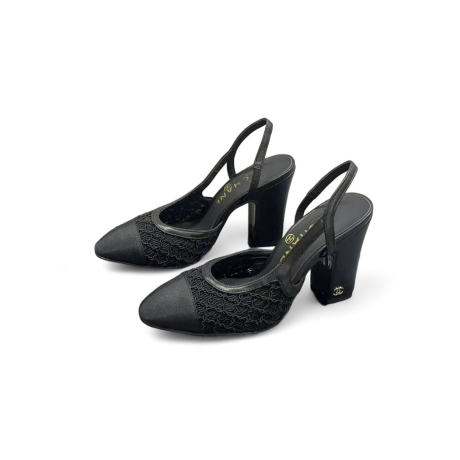 Ch**el Slingbacks Black For Women G45509-B20352-94305