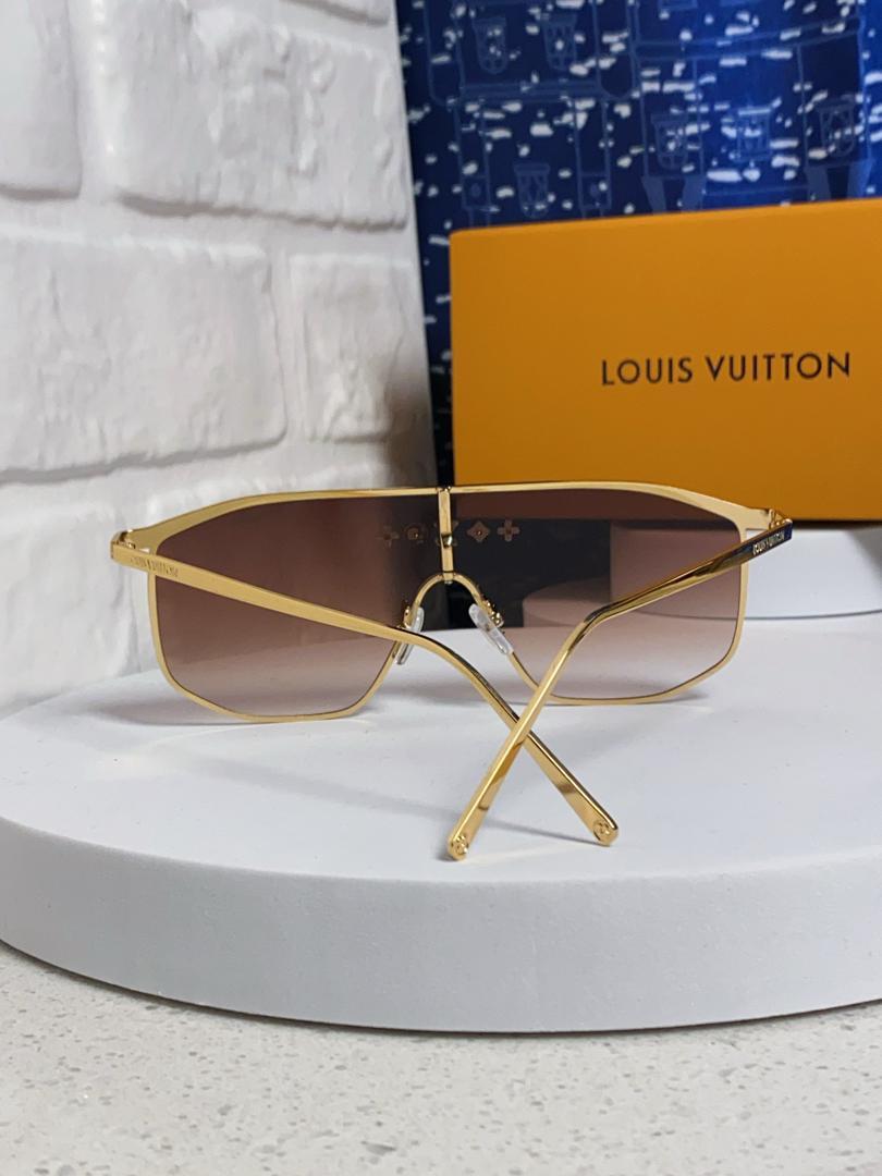 L0vis Vvtt0n LV Golden Mask Sunglasses Brown Z1717U