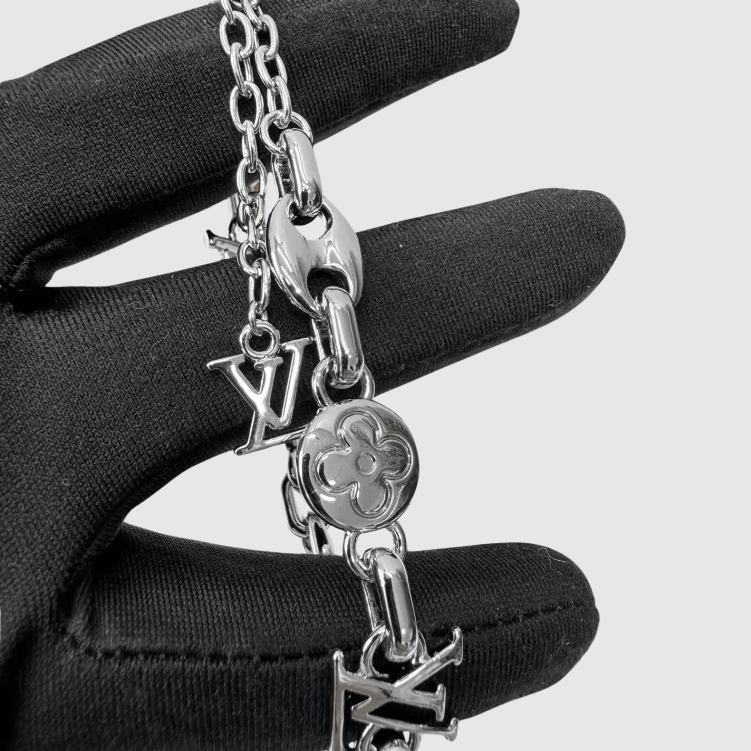 L0vis Vvtt0n Sailor Bracelet Silver-Toned