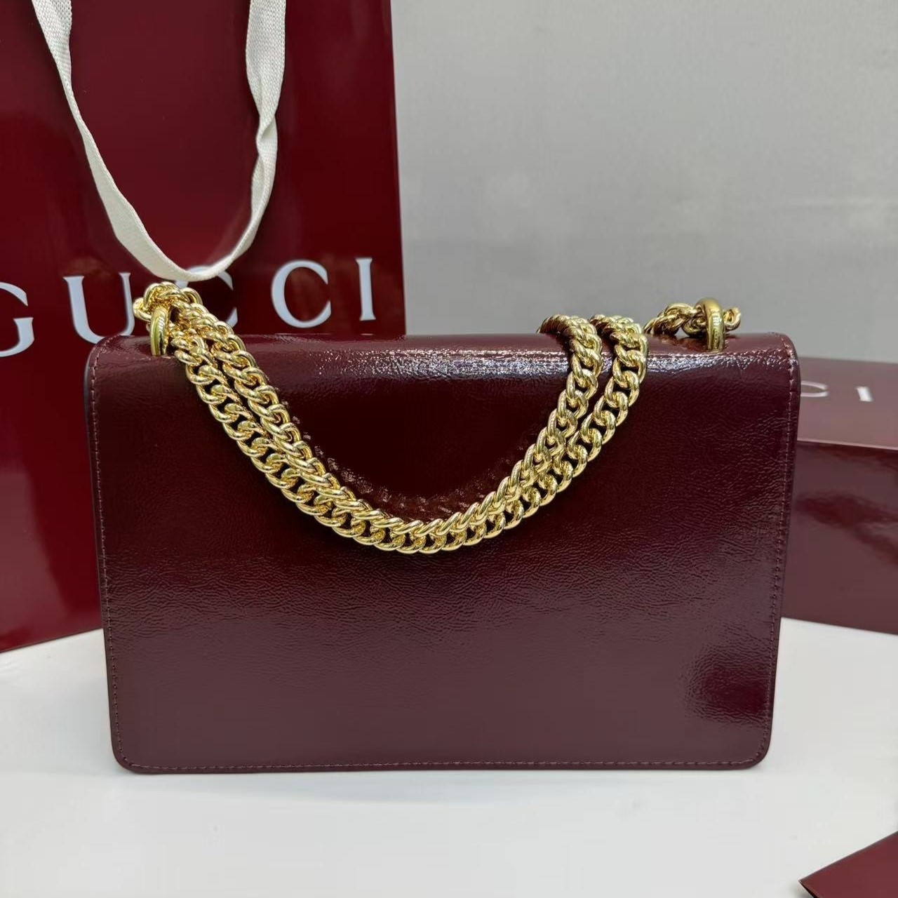 Gvc*1 Dionysus Shoulder Bag Wine Red For Women, Women’s Bags 11in/28cm GG 400249 CAOGX 8990