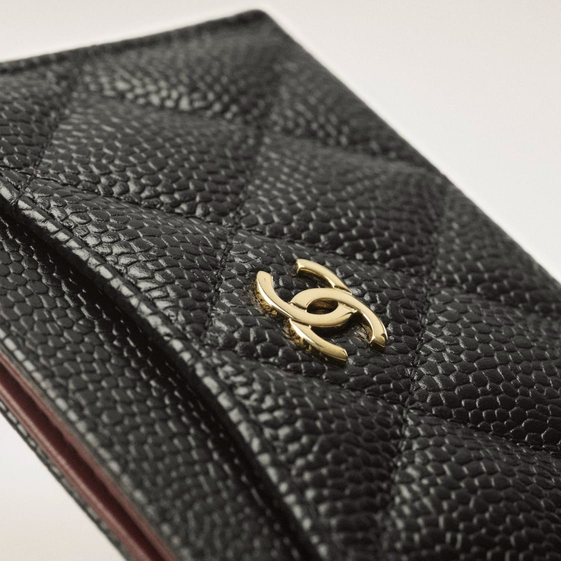 Ch**el Classic Card Holder Black For Women 4.4in/11.2cm AP0213 Y01864 C3906