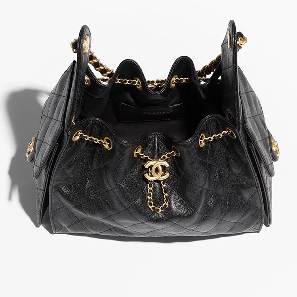 Ch**el 25 Small Handbag Black For Women 10.2in/26cm AS5293-B20304-94305