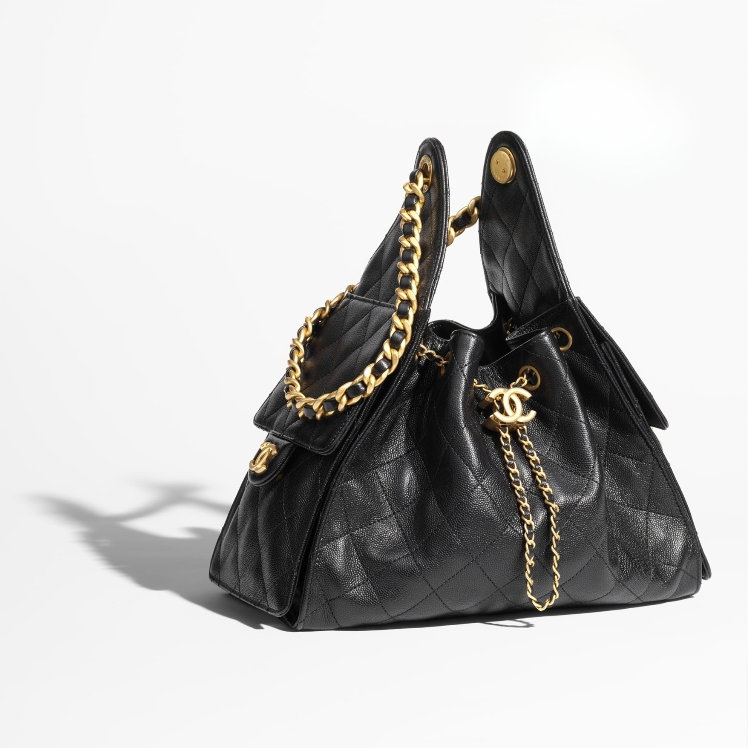 Ch**el 25 Small Handbag Black For Women 10.2in/26cm AS5293-B20304-94305