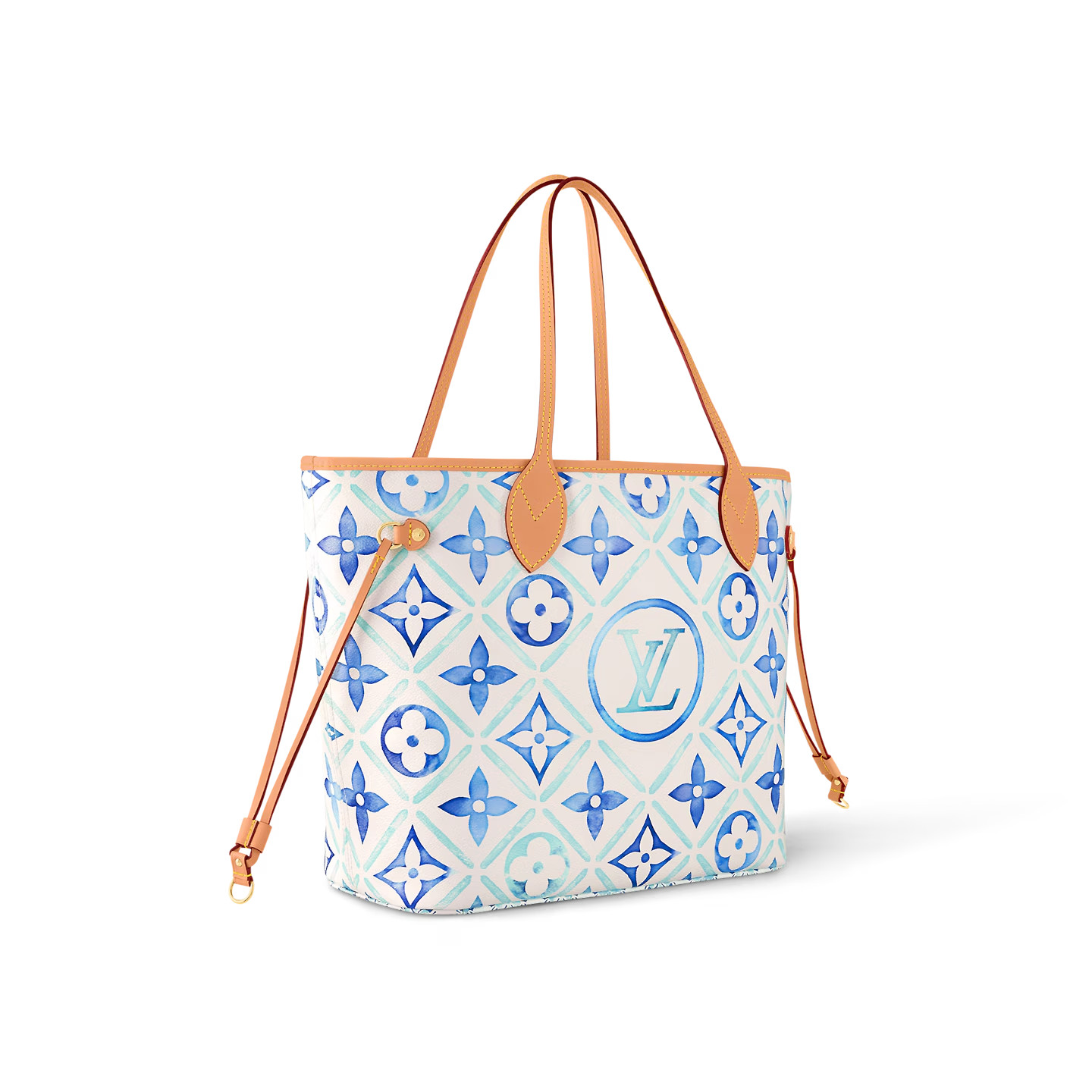L0vis Vvtt0n Neverfull MM Bag Blue For Women 12.2in/31cm M11263