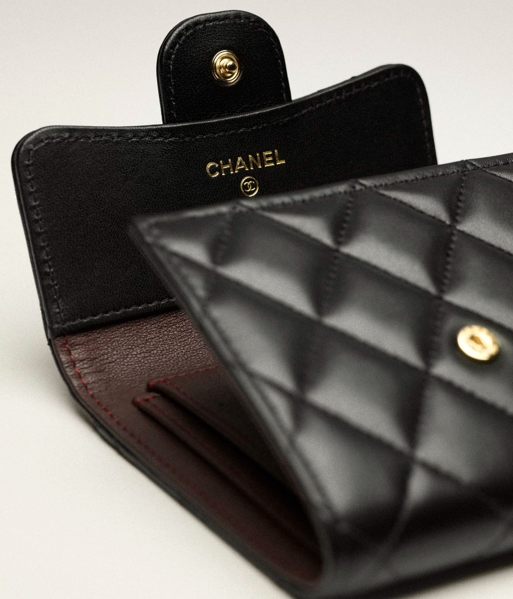 Ch**el Small Classic Flap Wallet Black For Women 10.5cm/4.1in AP0231 Y01295 C3906