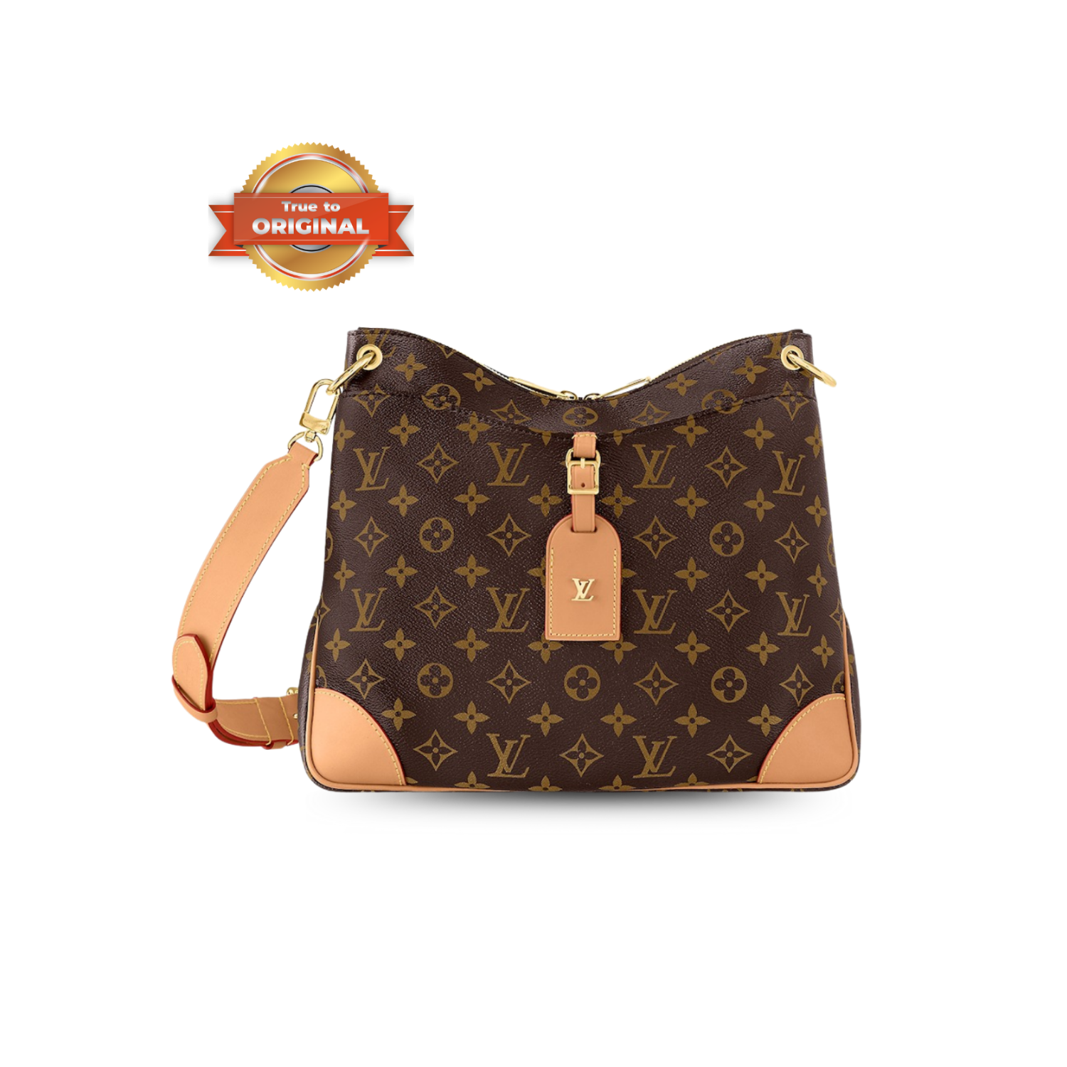 [True-to-ORIGINAL] L0vis Vvtt0n Odeon MM Monogram Canvas Brown For Women 12.2in/31cm LV M45355