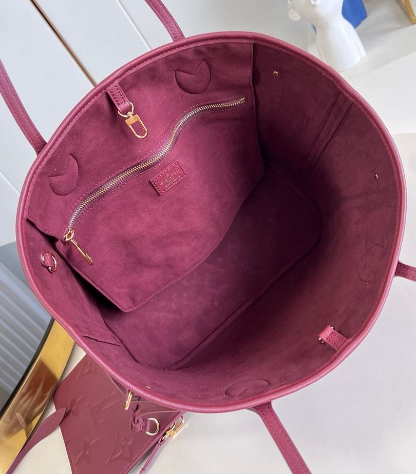 L0vis Vvtt0n Neverfull MM Bag Wine For Women M46599 – 12.2 Inches/ 31 Cm