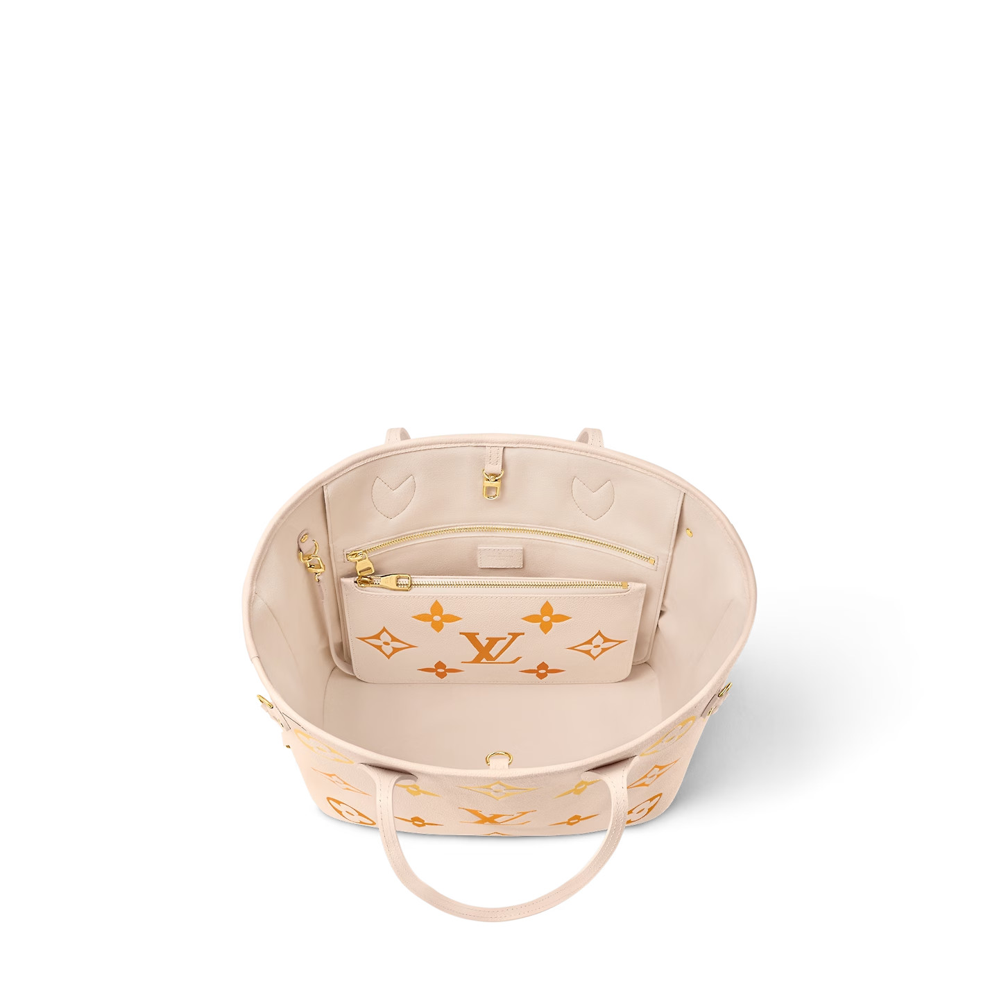 L0vis Vvtt0n Neverfull MM Beige Bag For Women M46516- 12.2 Inches/ 30.9 Cm