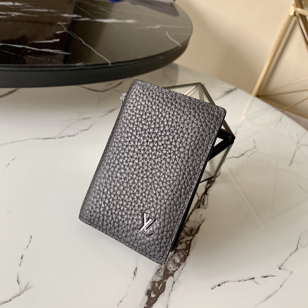 L0vis Vvtt0n Monogram Wallet For Men 11cm Brown