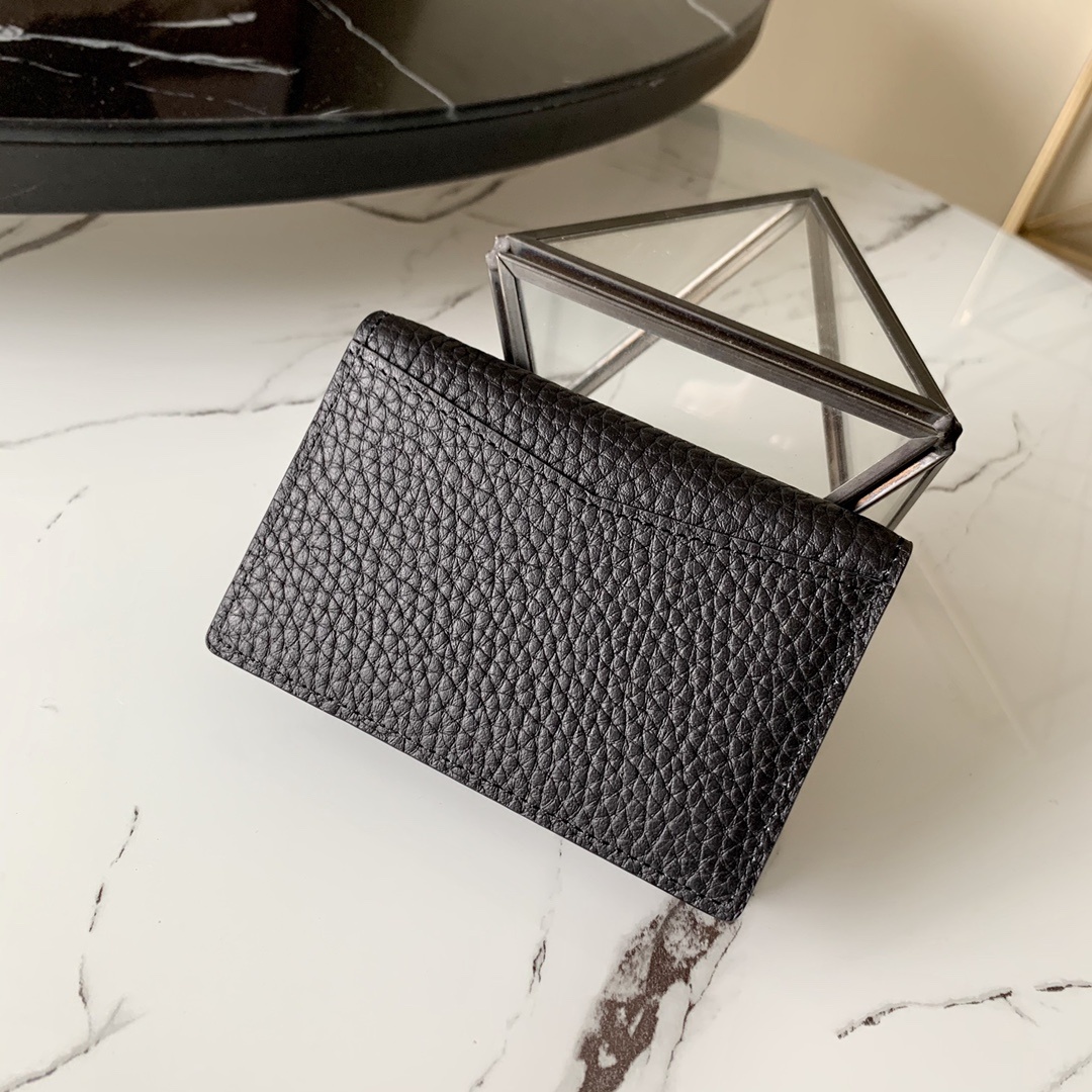 L0vis Vvtt0n Monogram Wallet For Men 11cm Brown