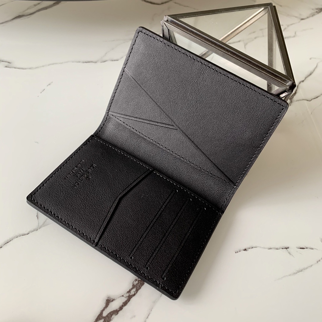 L0vis Vvtt0n Monogram Wallet For Men 11cm Brown