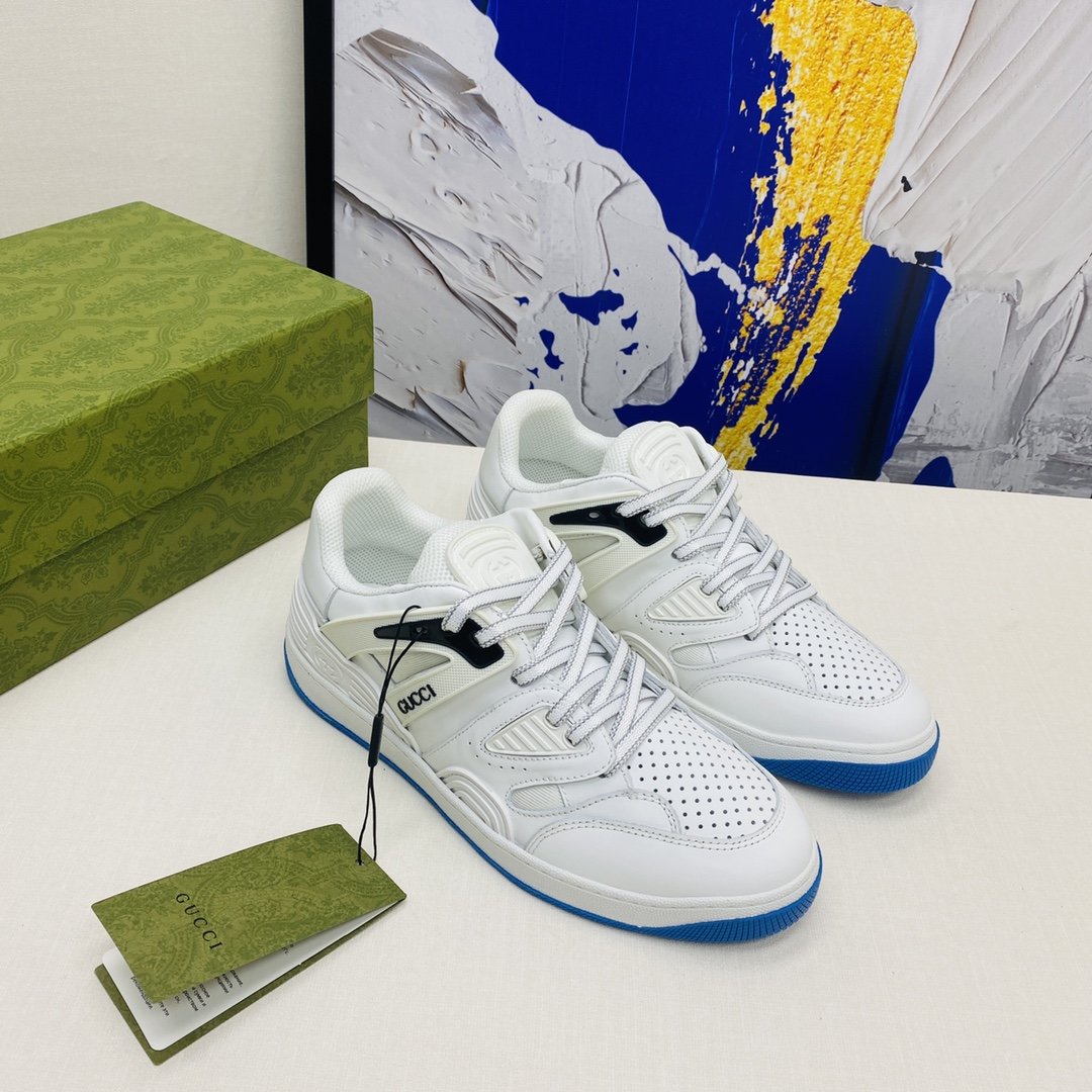 Gvc*1 Women’s Gvc*1 Basket Sneaker By Fabrics White For Women GG