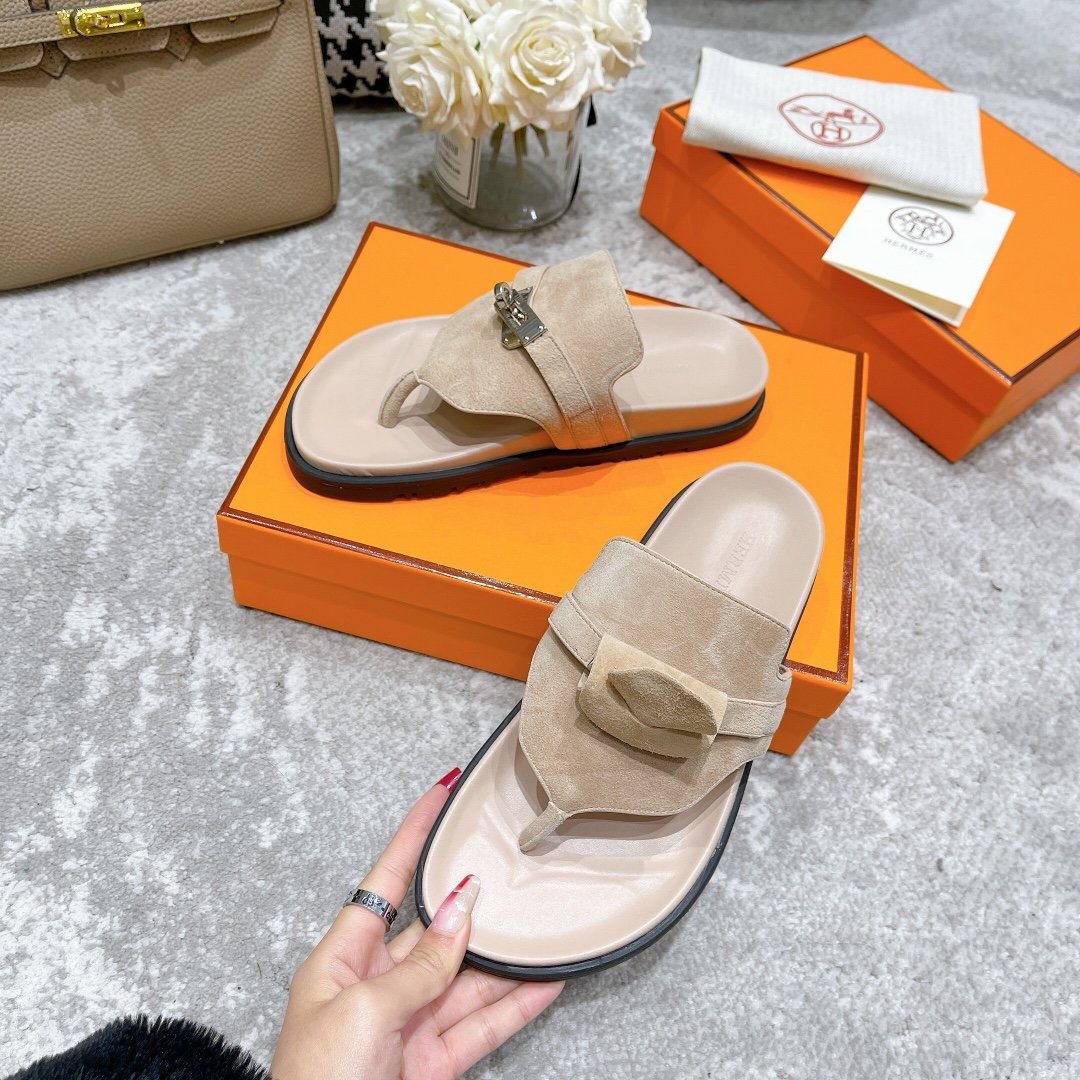 H**me5 Empire Sandal Beige For Women, Women’s Shoes H221075Z