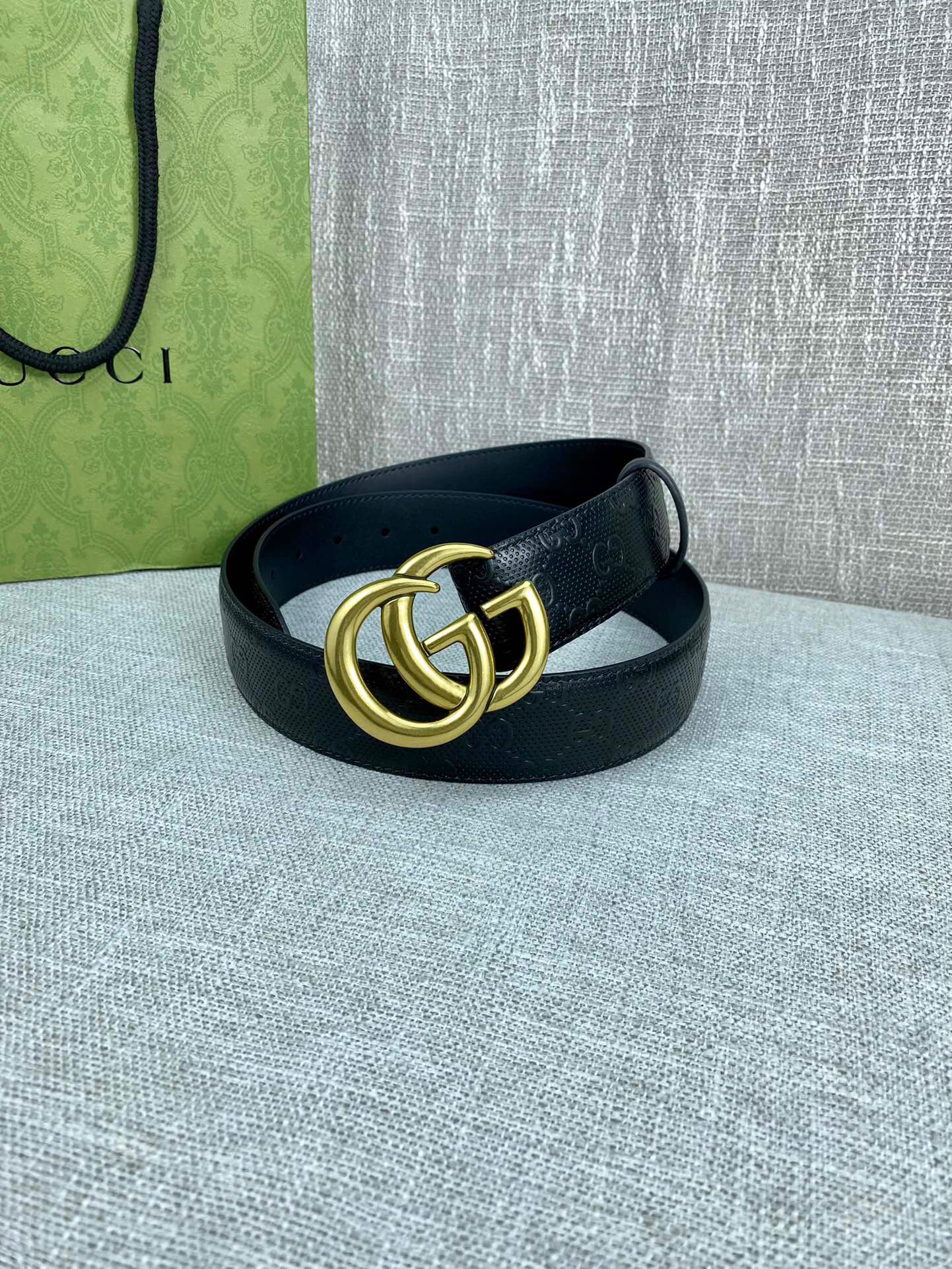 Gvc*1 Signature Belt Black For Women, Women Belt