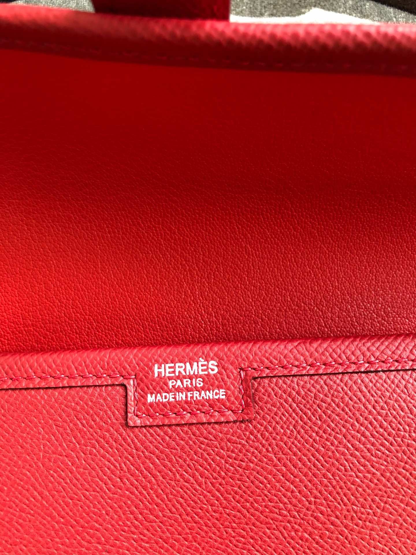 H**me5 Jige Elan 29 Clutch Wallet 29cm/11.4in For Women Red